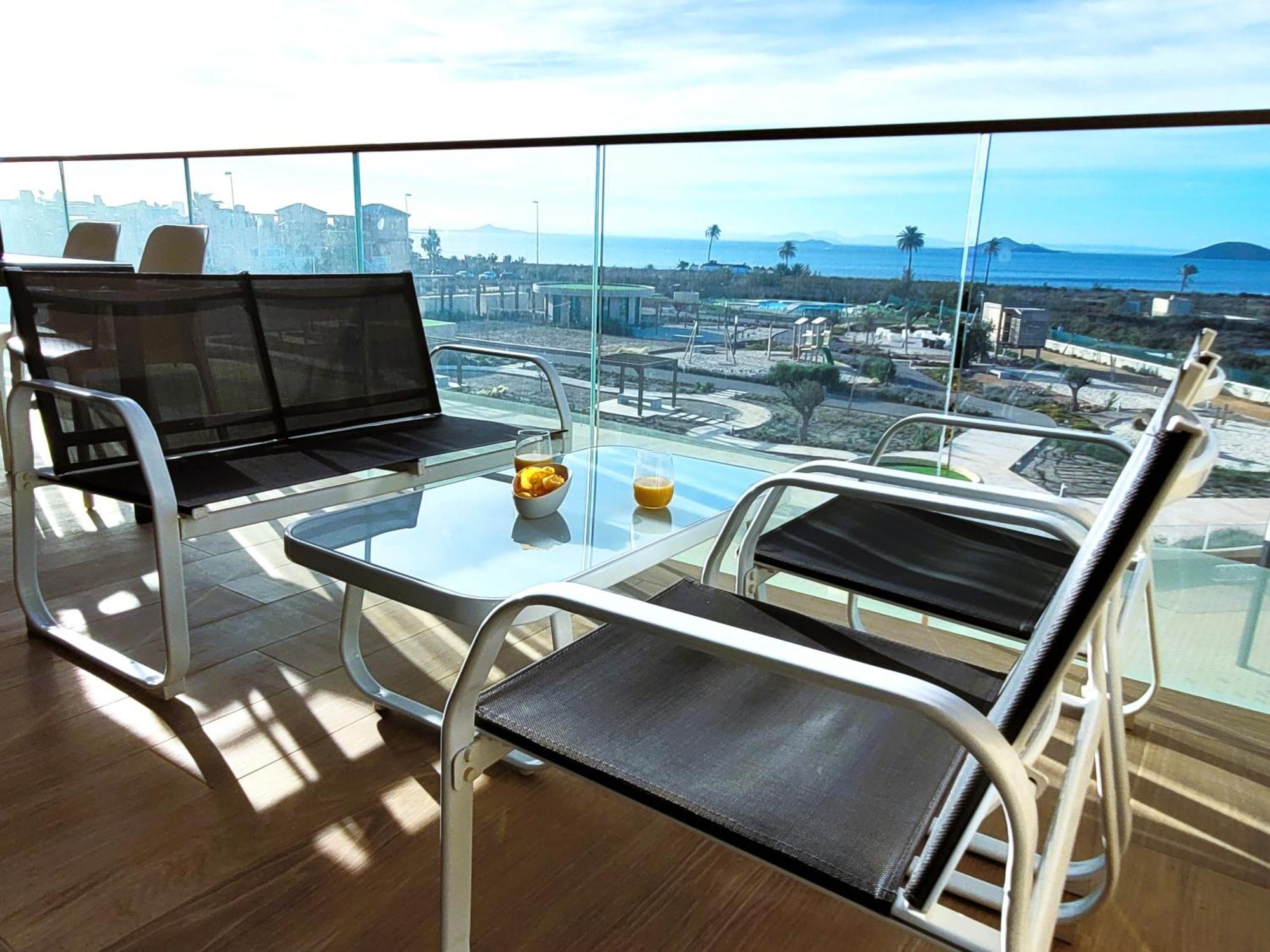 Los Flamencos Sea View Apartment Картахена Екстериор снимка